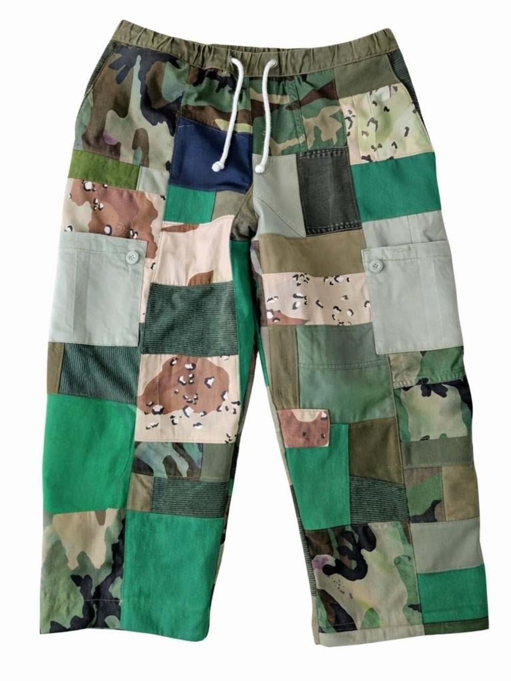 Built Different Patchwork Pant (Waist 36″)